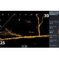 LOWRANCE Active Target 2 Live Sonar - Система с включена сонда и процесор